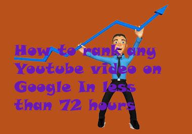 Youtube Video Jacker rank any youtube video in 3 days