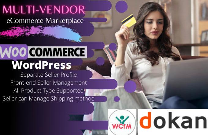 I will develop multi vendor ecommerce marketplace web...