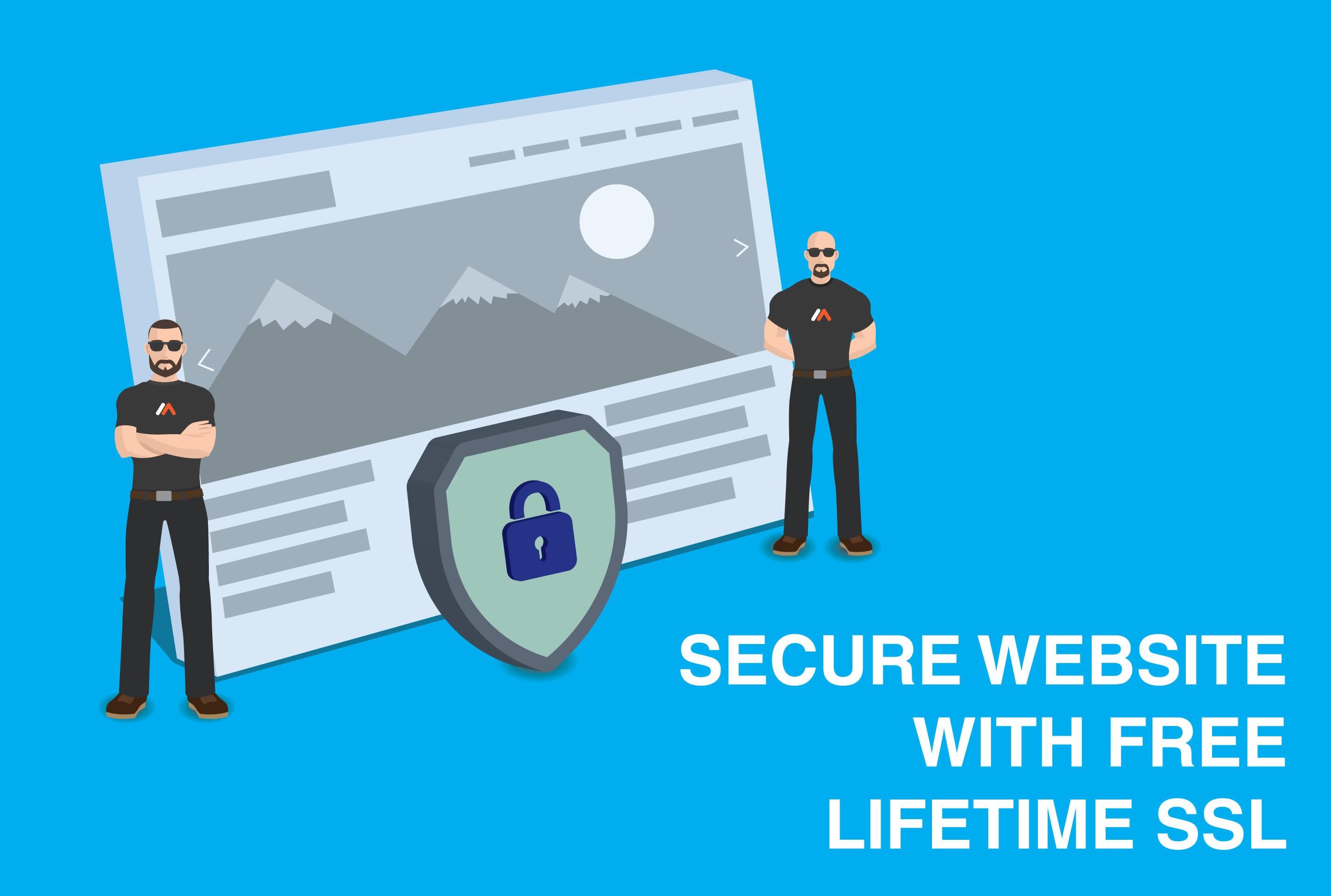 I will make your website secure by installing free SS...