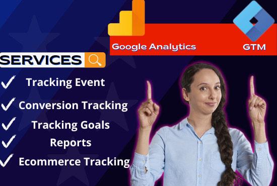 I will setup google analytics and tag manager for goa...