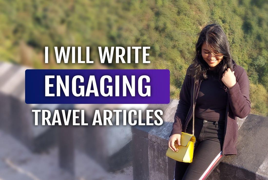 I will write enticing travel articles for your blog o...