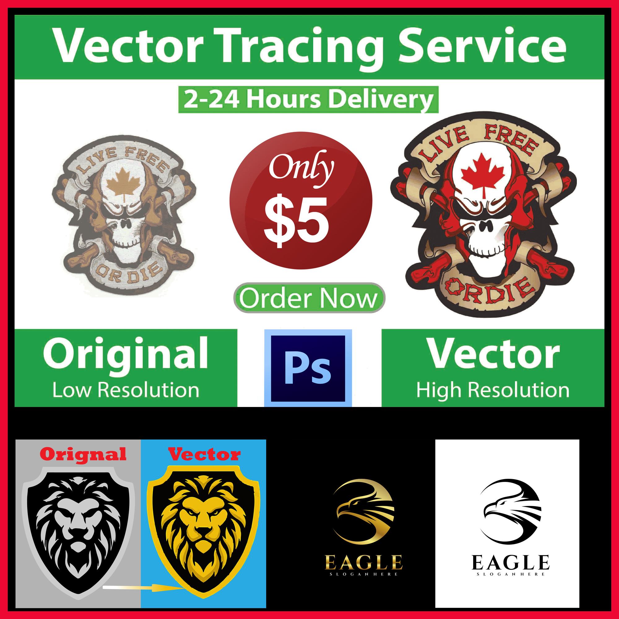 I can perfectly vector tracing, raster to vector, r...