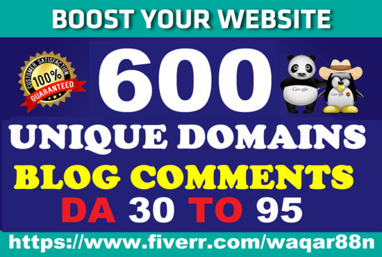 Create 200 do-follow blog comment backlinks.