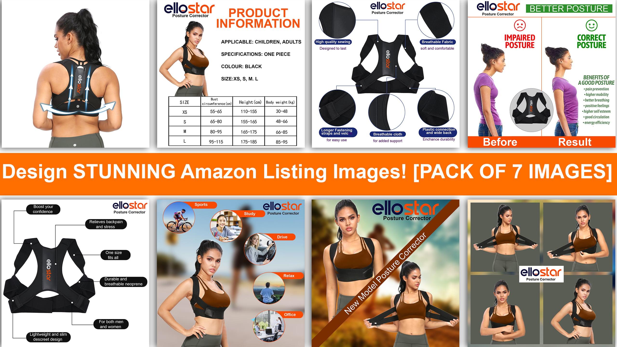 Design Top Quality Amazon Listing Images PACK OF 7 IM...