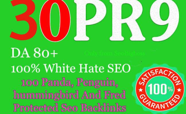 Manually 30 PR-9 Backlinks from High Quality DA 80+ D...
