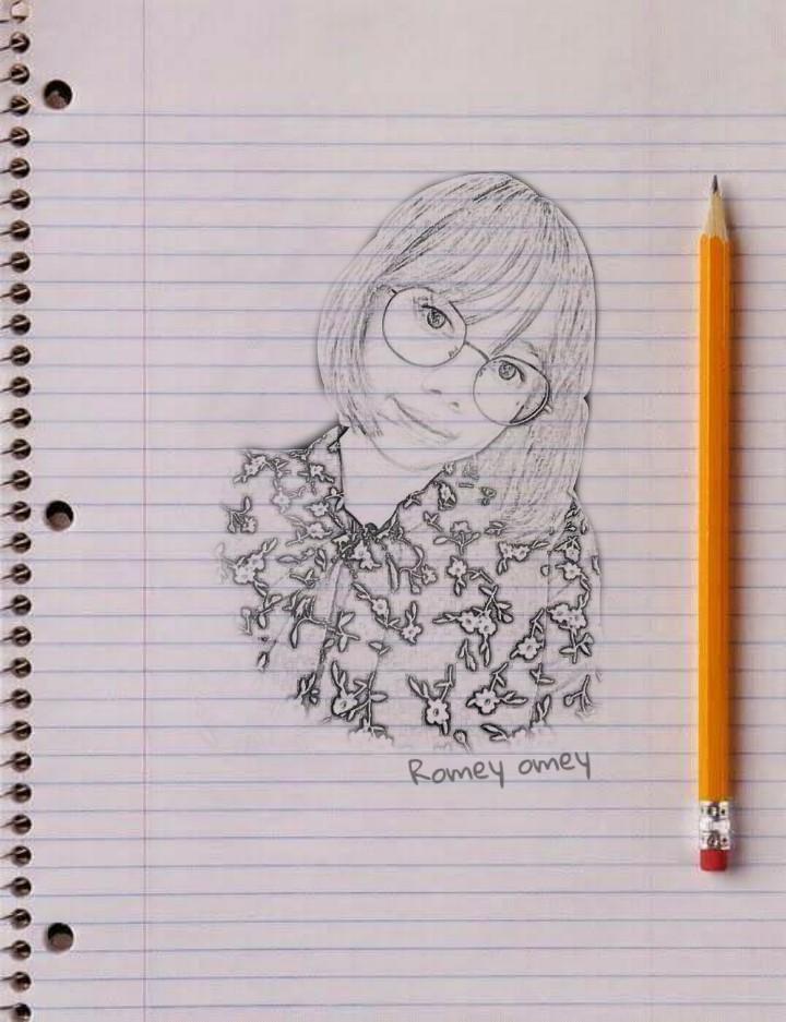 I will create a pencil sketch for you