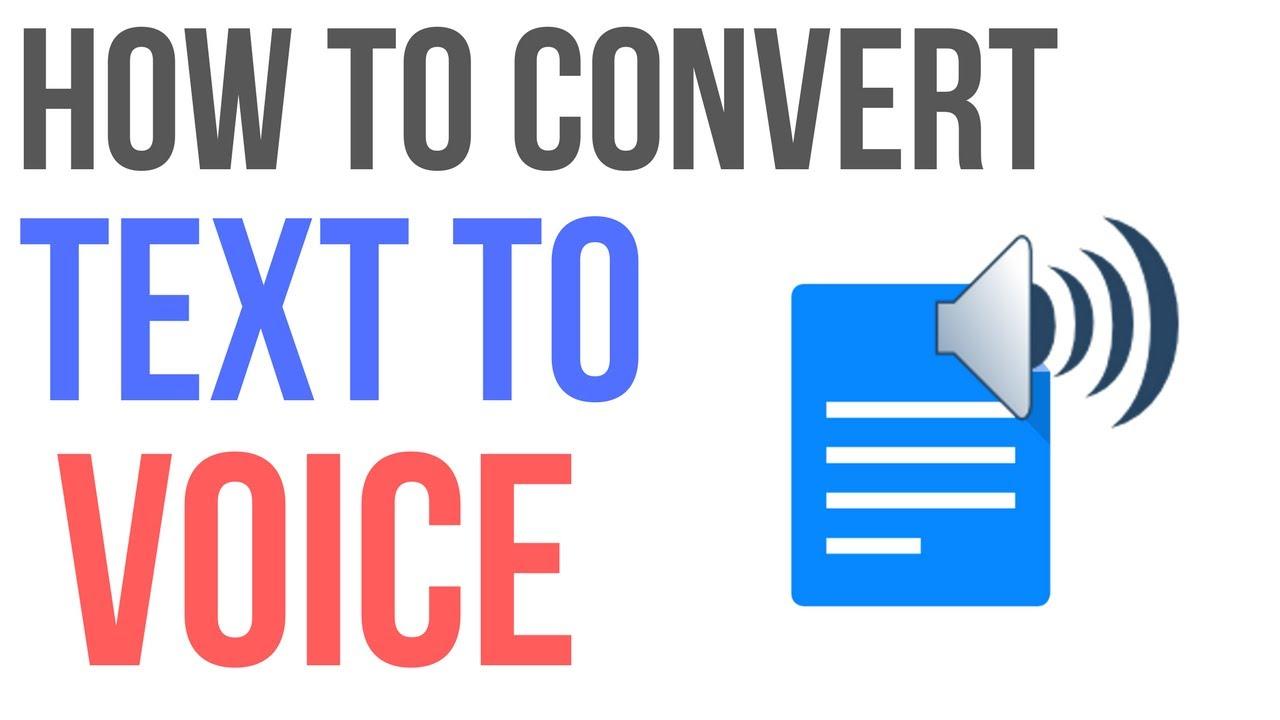 I can convert text to audio and it can be received in...