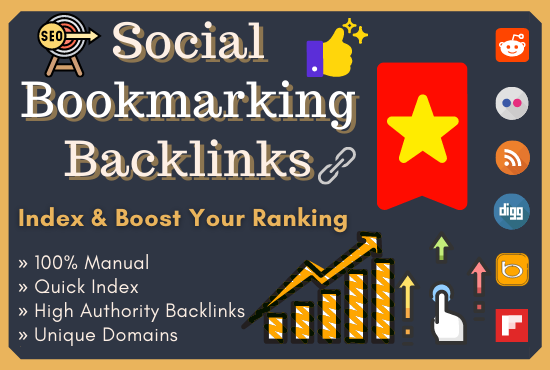 I Will Manually Do 50 High Quality Social Bookmarking...