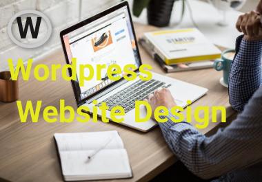 i Will Design personal, business Wordpress Website