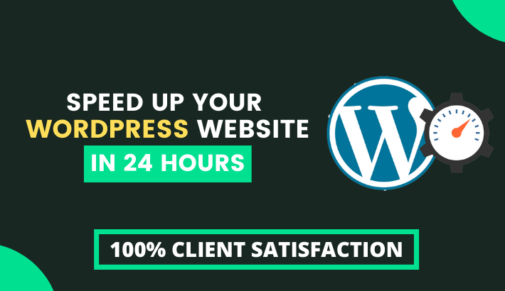 I will do WordPress Website Speed Optimziation with G...