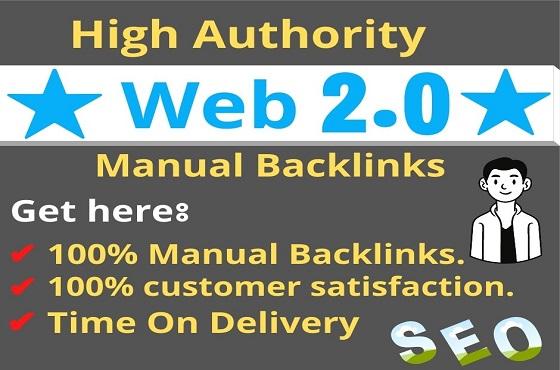 Create high authority super web 2.0 backlinks