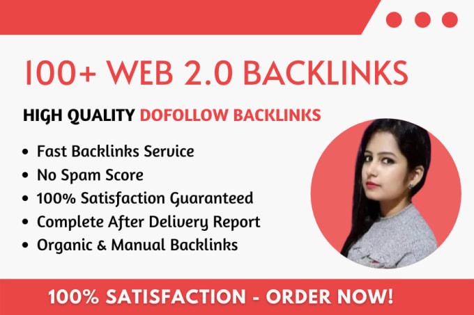 I will create 100 web 2.0 Backlinks