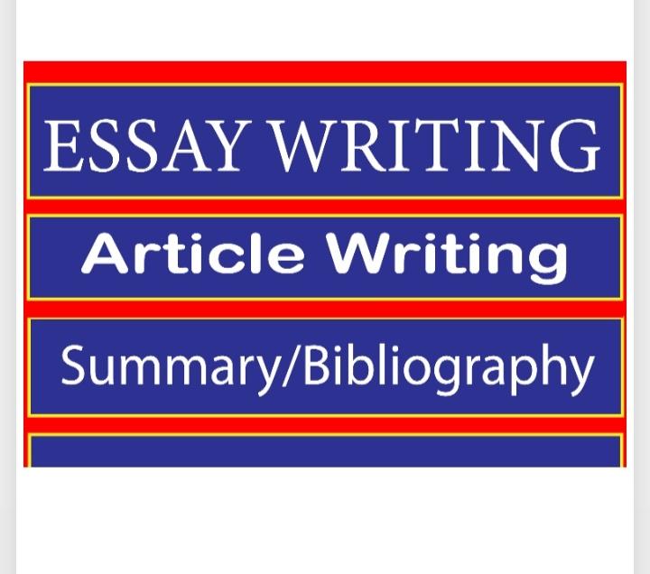 I will write thoroughly researched essays and annotat...