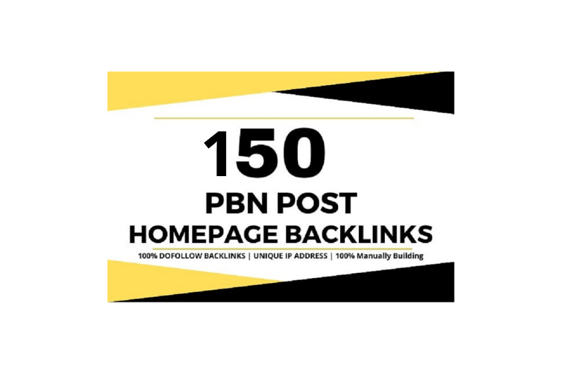 I will make 150 PBN do follow High DA PA homepage par...