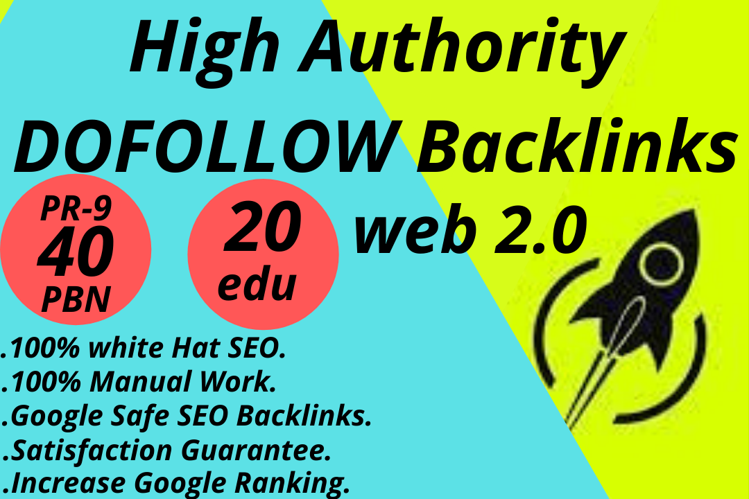 Build High Authority DOFOLLOW Backlinks with 2.0