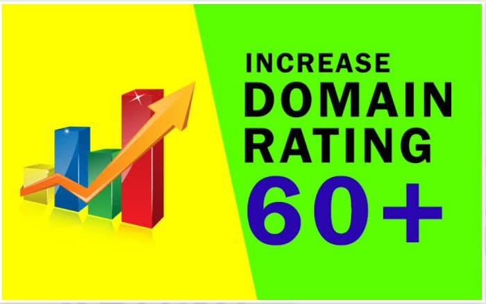 Increase DOMAIN RATING 60+ with high authority backli...