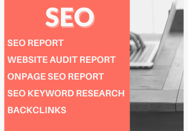 i will do SEO services like Keyword research, Seo re...