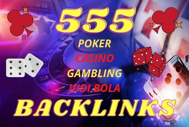 555 CASINO, GAMBLING, POKER, JUDI BOLA related Sit...