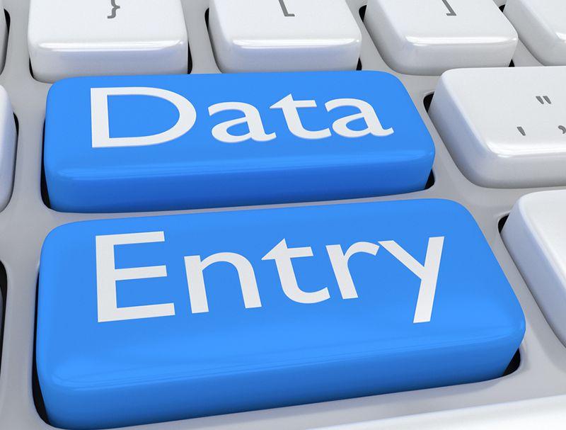 Data Entry in a very short time