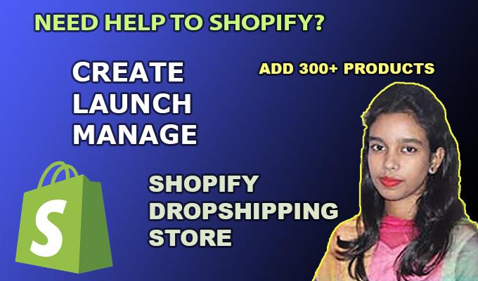 I will create Shopify Store for Growing Your on Going...