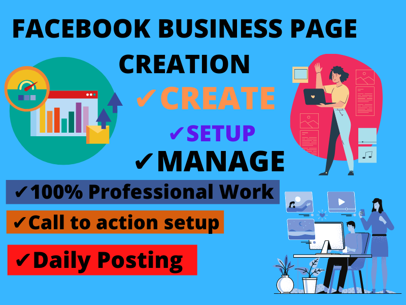 I will do impressive facebook business page and socia...