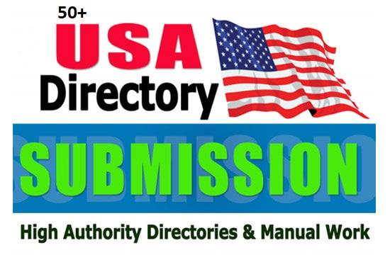 Add 50 High Quality Usa Directory Submission Backlink...