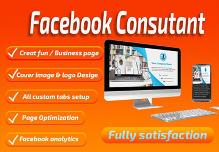 Facebook fun / Business page creation and Consultant