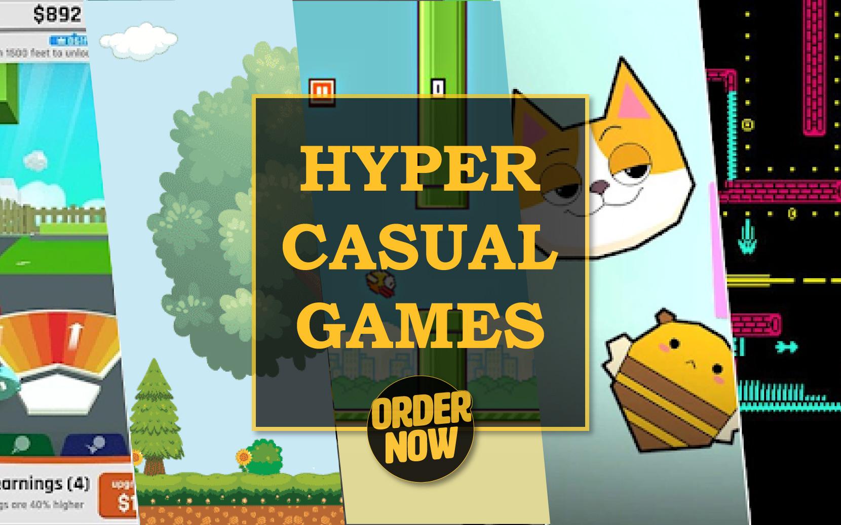 Make the hyper casual game in unity 2d, 3d with admob...