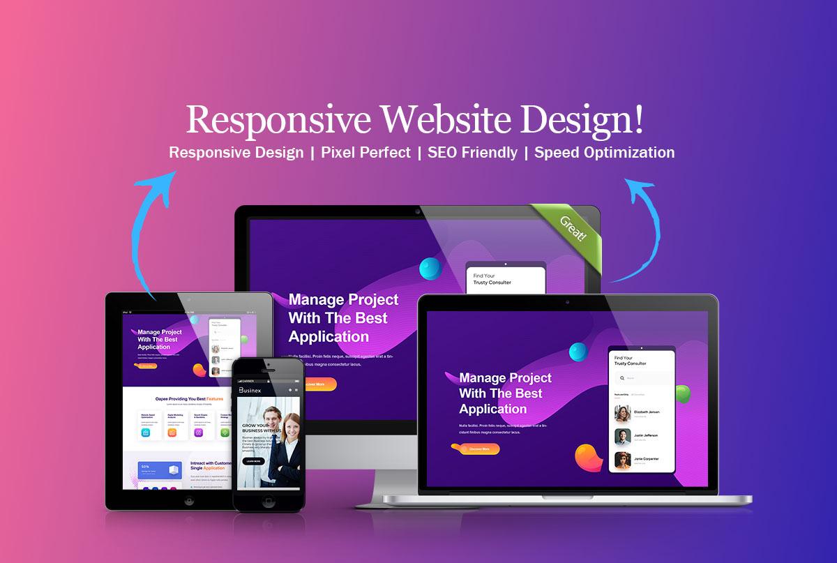 I will create a modern responsive wordpress landing p...