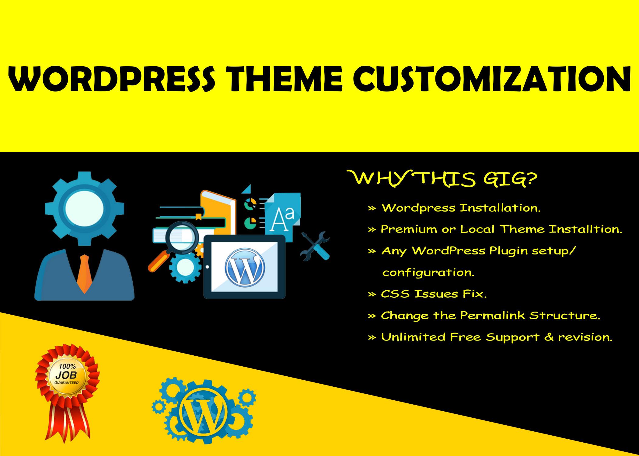 I will install, fix, do themeforest wordpress theme...
