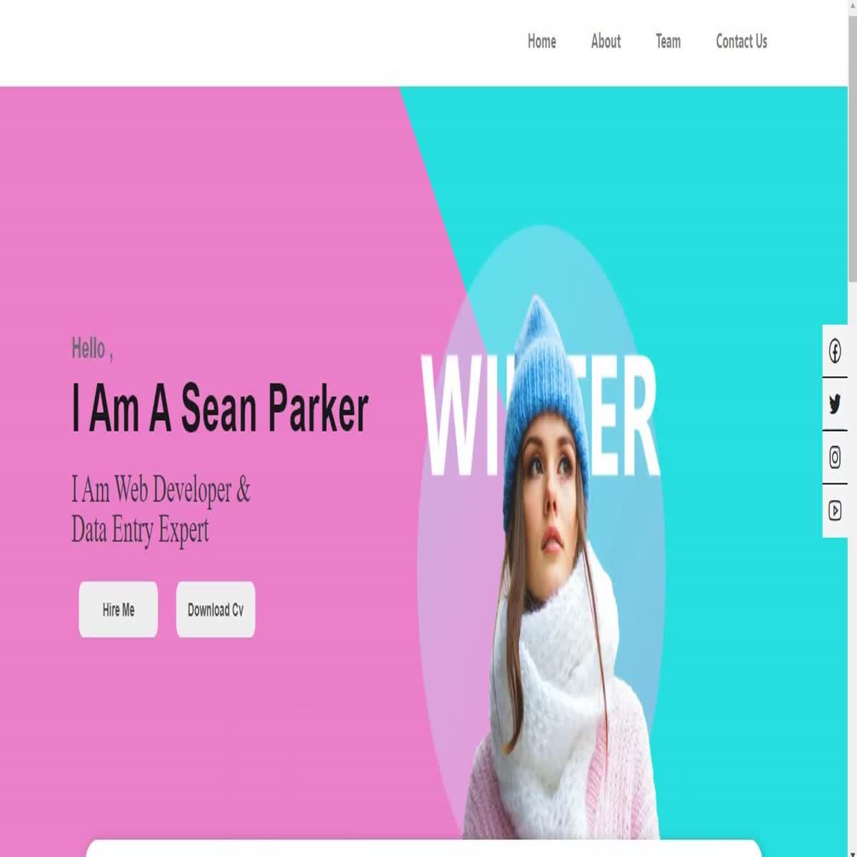 Html & Css Stylish Portfolio Template