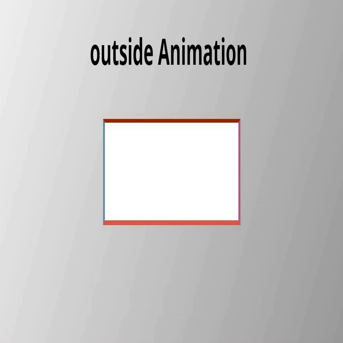 outside color filling Animation