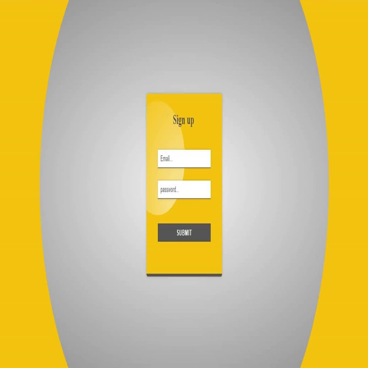 Html Form Template For Any Site