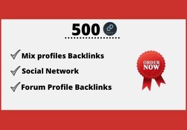 Get 500 social, blog, forum, wiki, ping and artic...