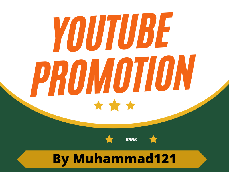 I will do Youtube video promotion with rank Fast