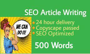 i will write 500+ words SEO optimized and unique arti...