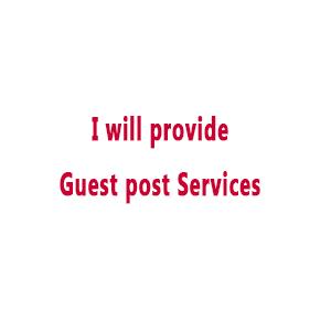 I will do Guest post service for your business