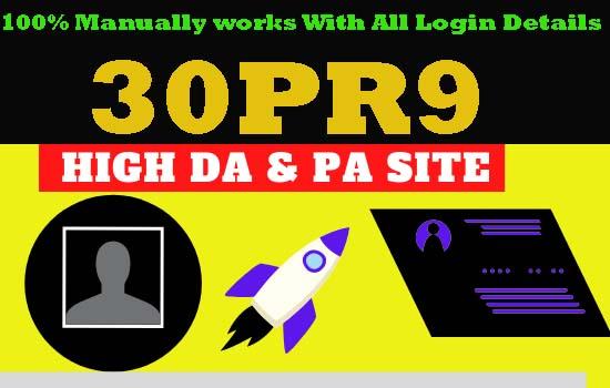 I will provide 30+ DA high quality SEO domain real ba...