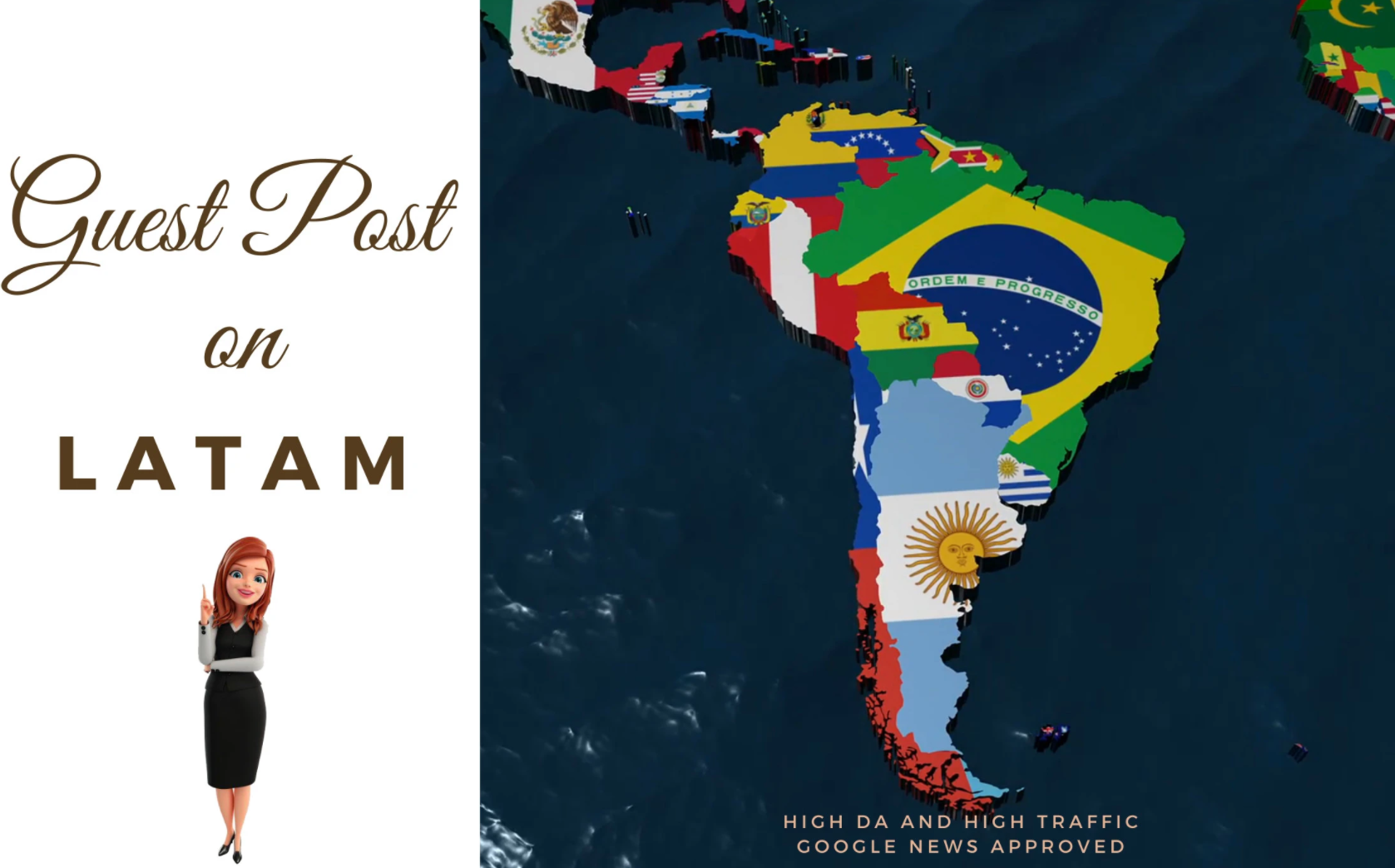 I will do guest posting on latam sites