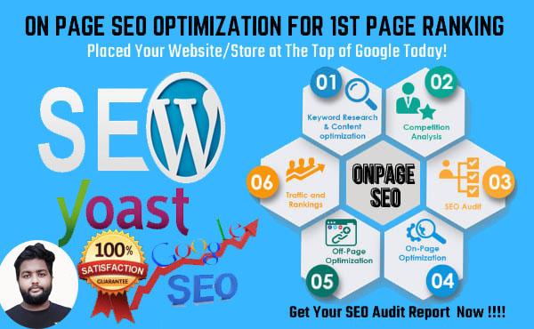 I will do wordpress yoast SEO on page optimization, ...