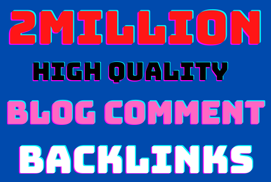I will blast 2M GSA highly verified blog comment back...