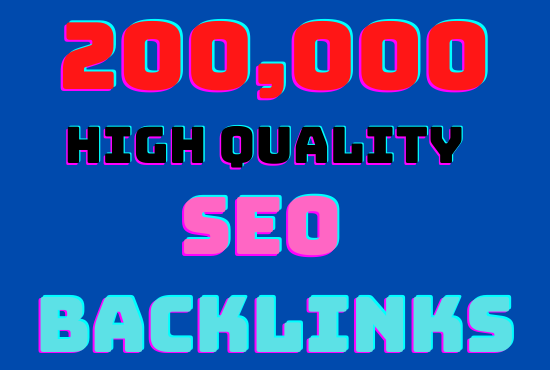 I will create 200k GSA highly verified backlinks your...