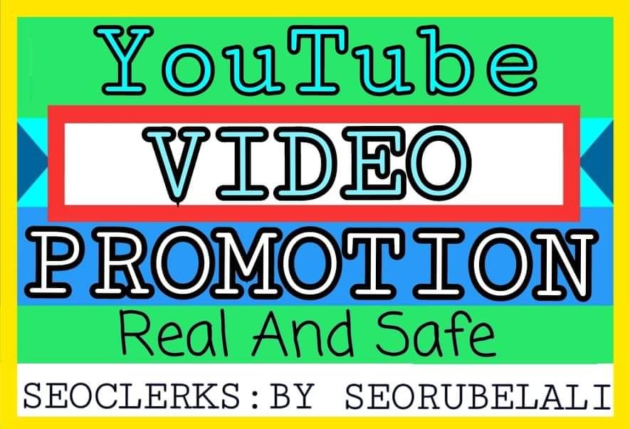Fast Real YouTube Video Promotion By SeoRubelali