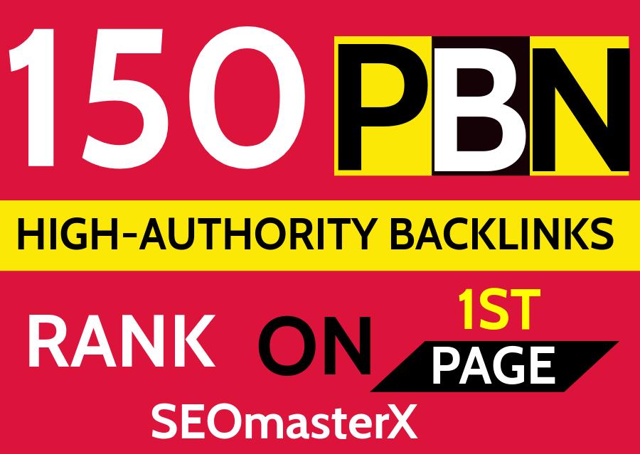 Get 150 Web 2.0 PBN high authority rank Backlinks imp...
