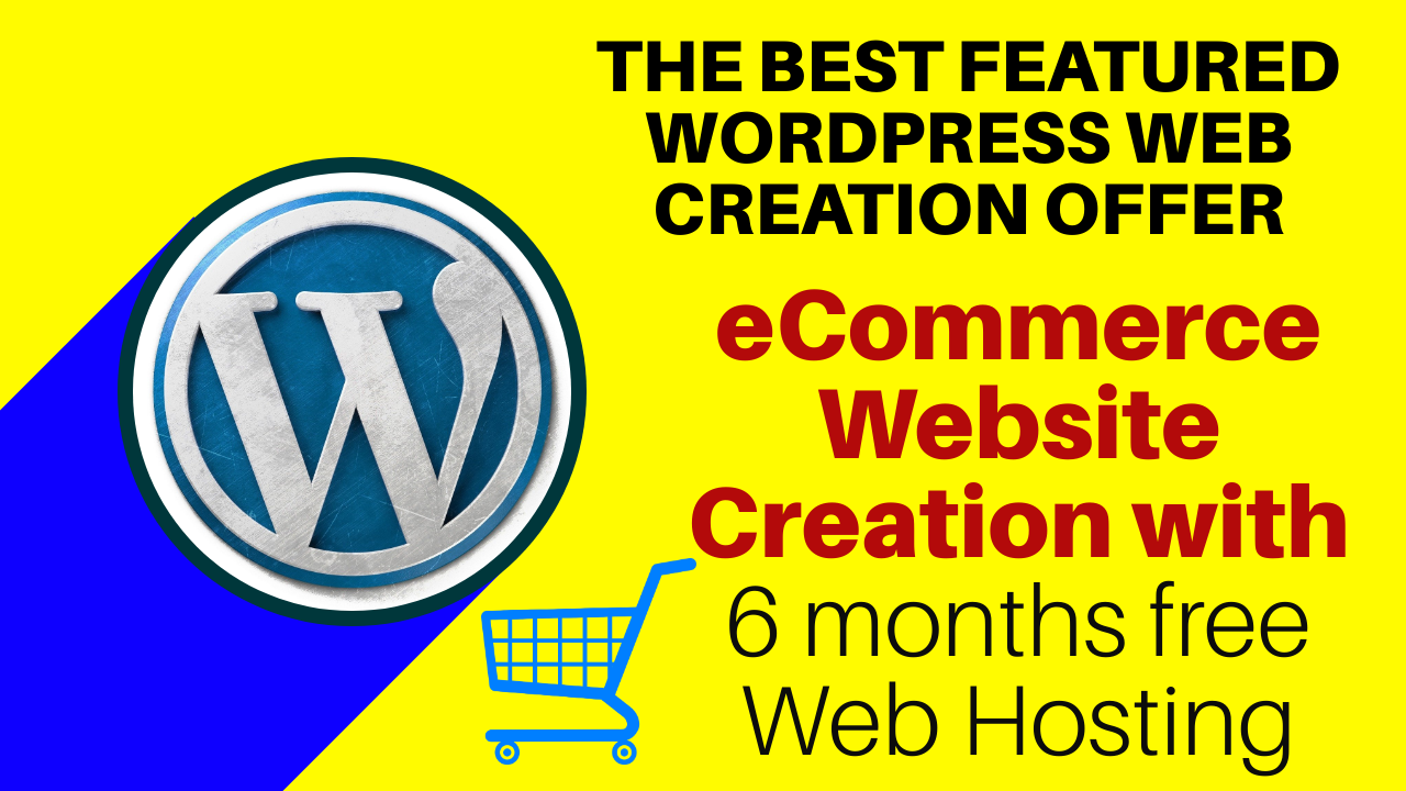 I will create eCommerce WordPress Website with 6 Mont...