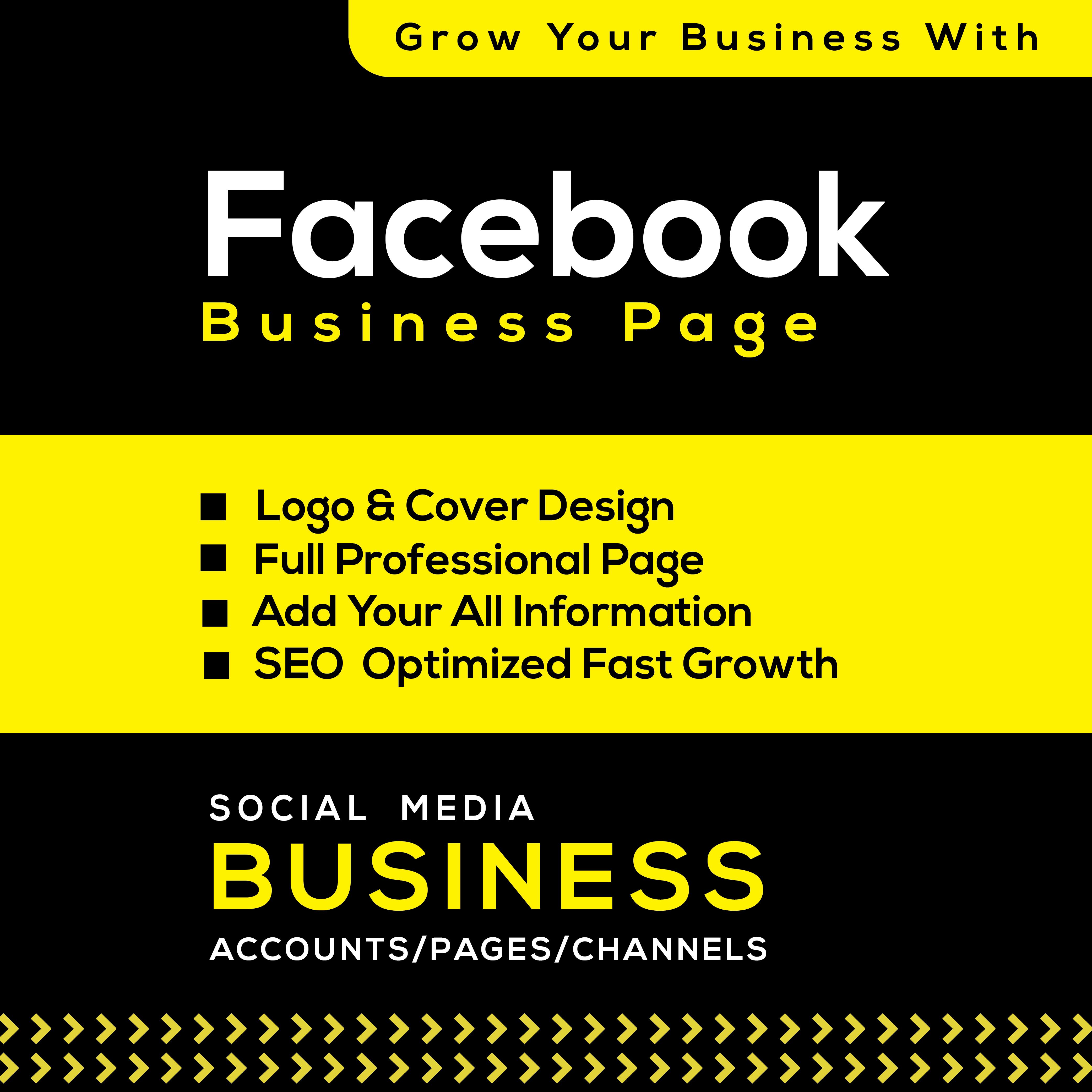 Create, optimize, design facebook and instagram bus...
