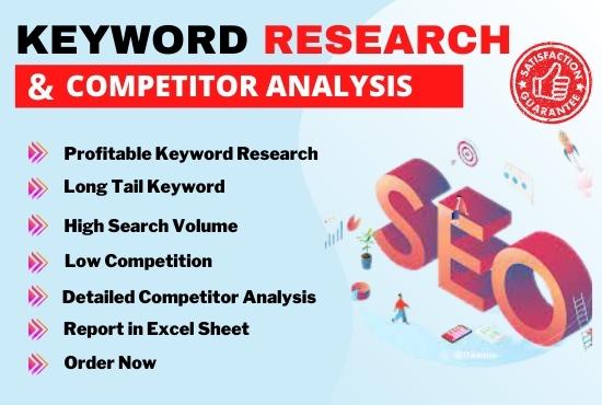 I will do amazing SEO Keyword Research for your Websi...