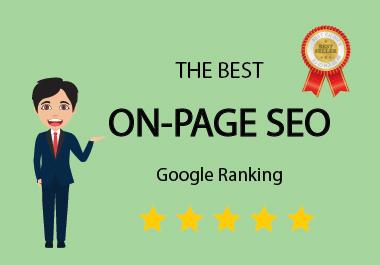 Complete WordPress on-page SEO to rank website on the...
