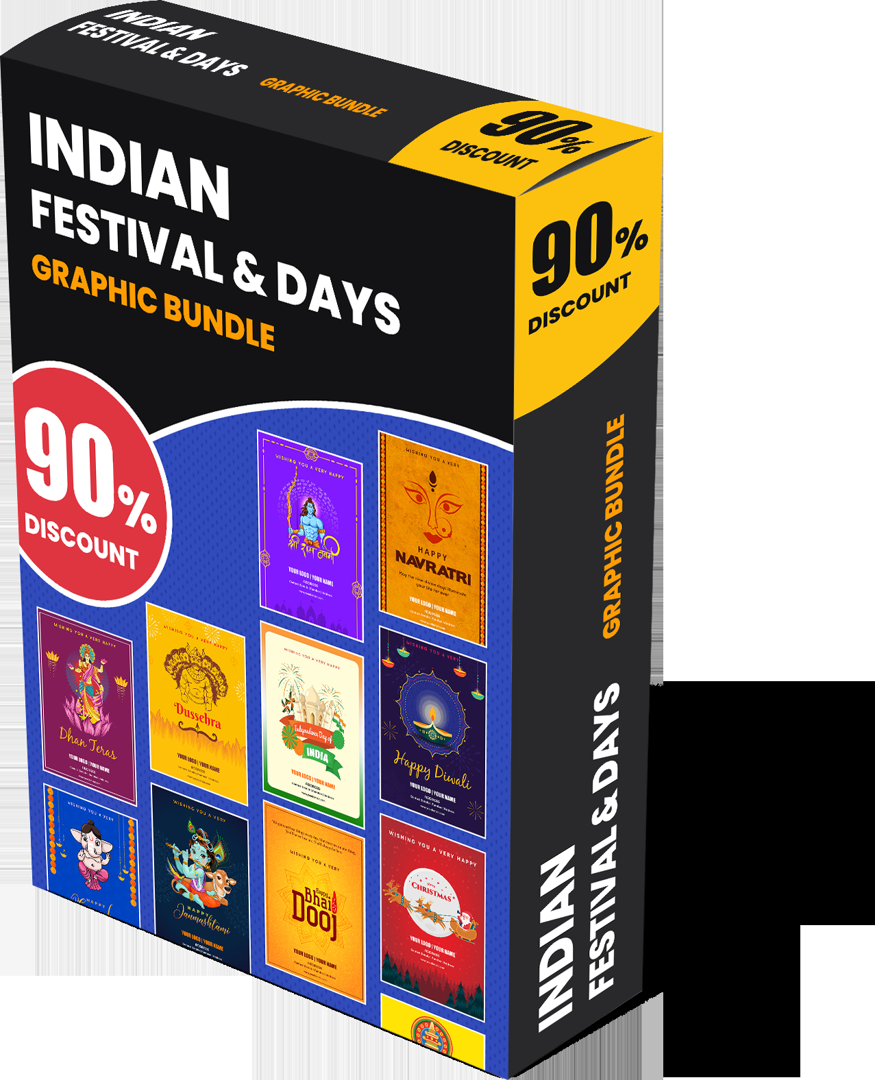 Festival Graphics Bundle 500 + PSD Files 50+ Festival...