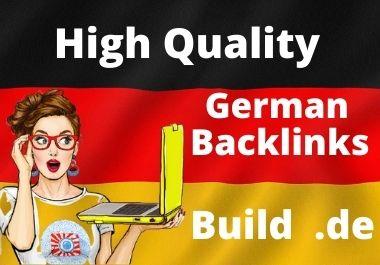 Create 25 permanent german high quality dofollow SEO ...
